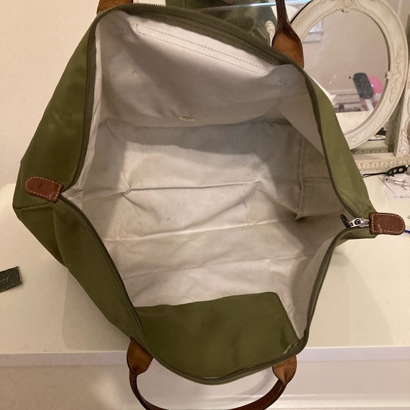 Longchamp Le Pliage large travel tote WELL-WORN - Picture 7 of 9